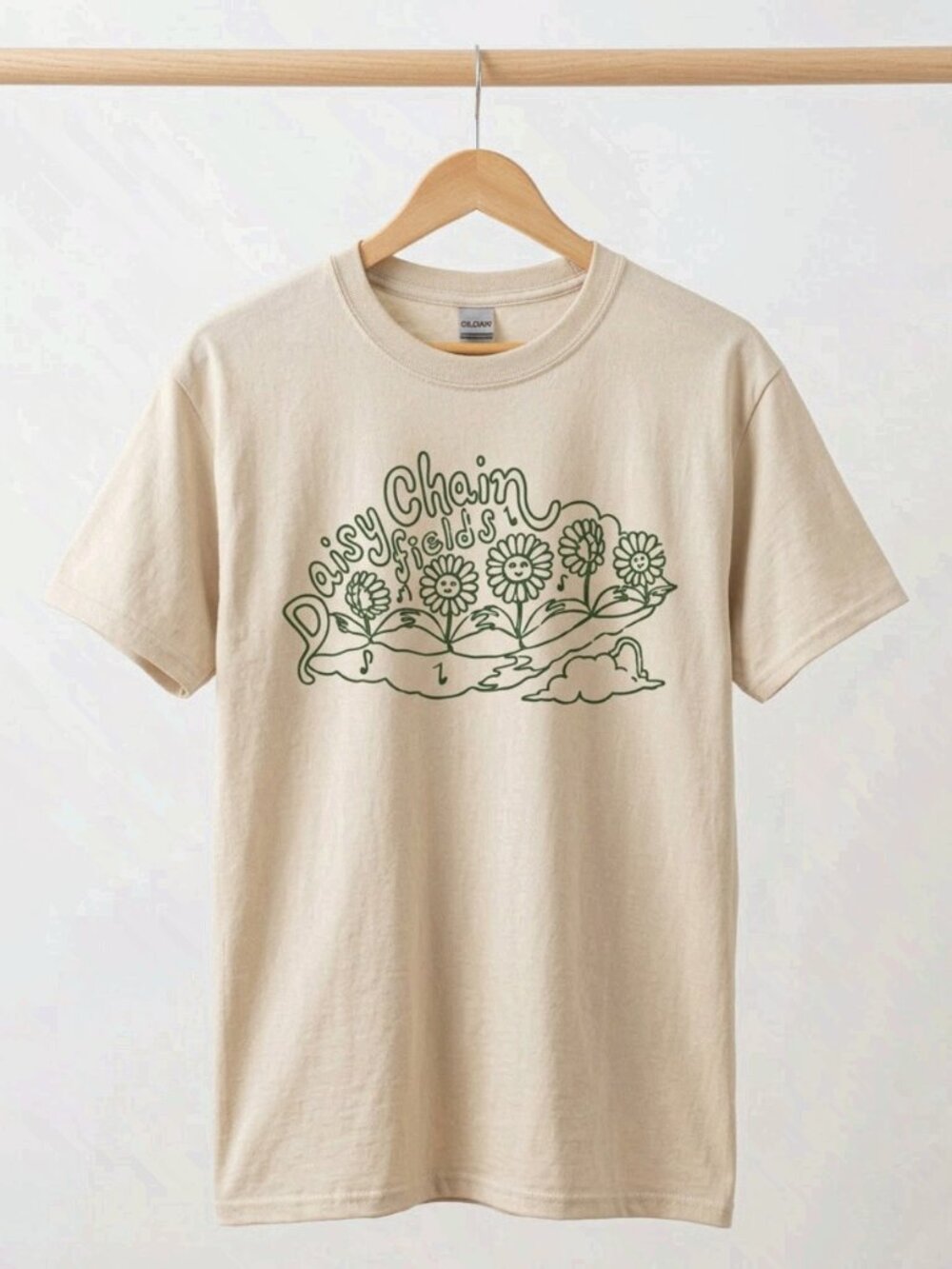 Olivia Rodrigo Daisy Chain Fields Festival T-Shirt Irvine CA 2026 Tour Reprint